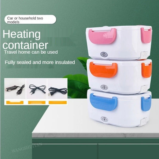 Electric Lunch Box Heater – Portable Food Warmer for Car & Office