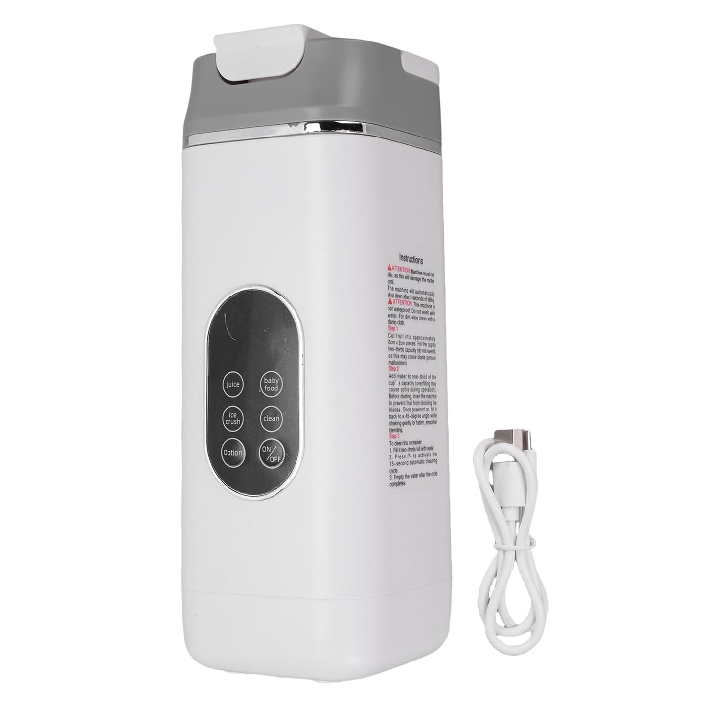 Portable Rechargeable Blender Bottle 420ML β Model HS-880