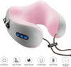 U-Shaped Neck Massage Pillow – Portable Heated Massager with 3 Modes