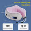 U-Shaped Neck Massage Pillow – Portable Heated Massager with 3 Modes