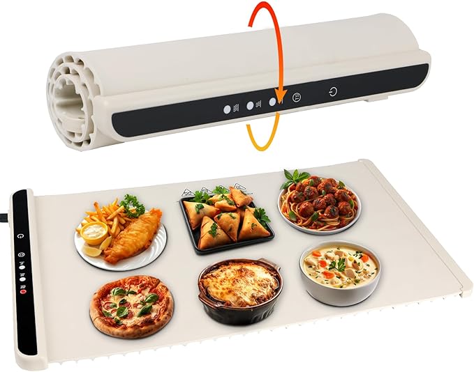 Flexible Heated Board – Foldable Nano-Silicone Warming Tray