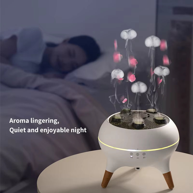 Jellyfish Aromatherapy Diffuser with LED Lights & Remote