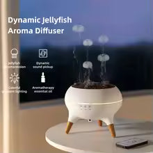 Jellyfish Aromatherapy Diffuser with LED Lights & Remote