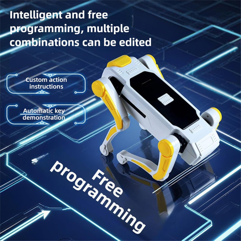 AI Mechanical RC Robot Dog – Programmable Voice Control Interactive Toy