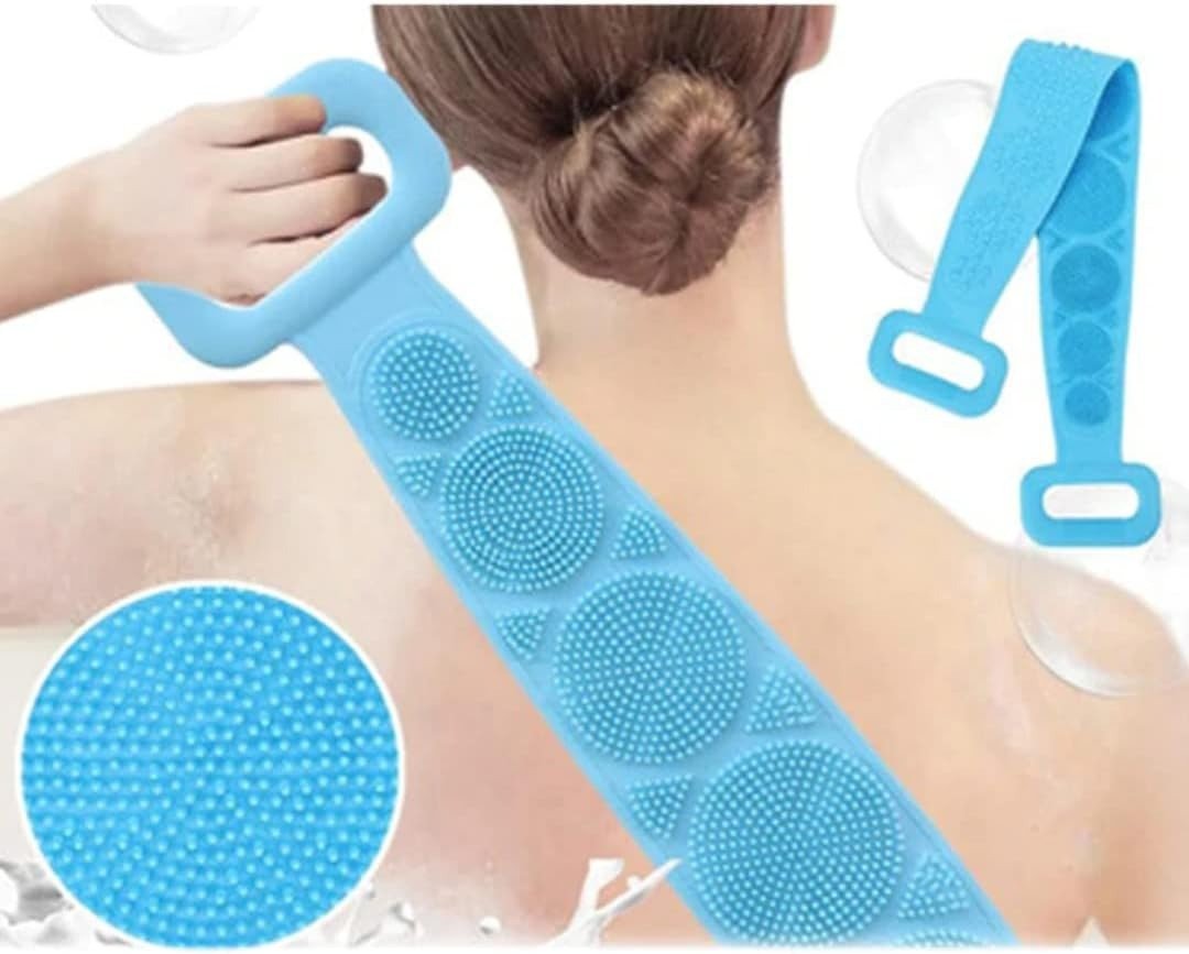 Body Back Scrubber – Deep Cleansing Exfoliating Scrubber with Long Handle - Nexora storePersonalize your own text here