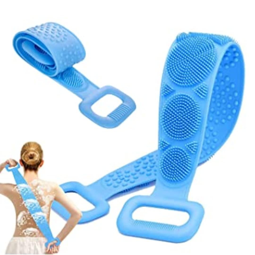 Body Back Scrubber – Deep Cleansing Exfoliating Scrubber with Long Handle - Nexora storePersonalize your own text here