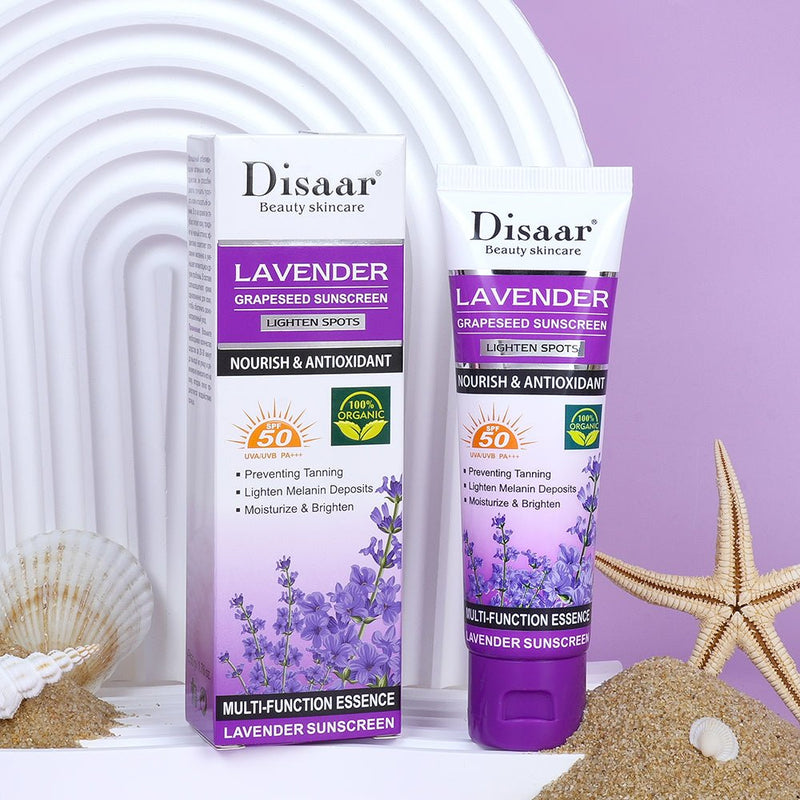 Disaar Lavender Grapeseed Sunscreen SPF 50