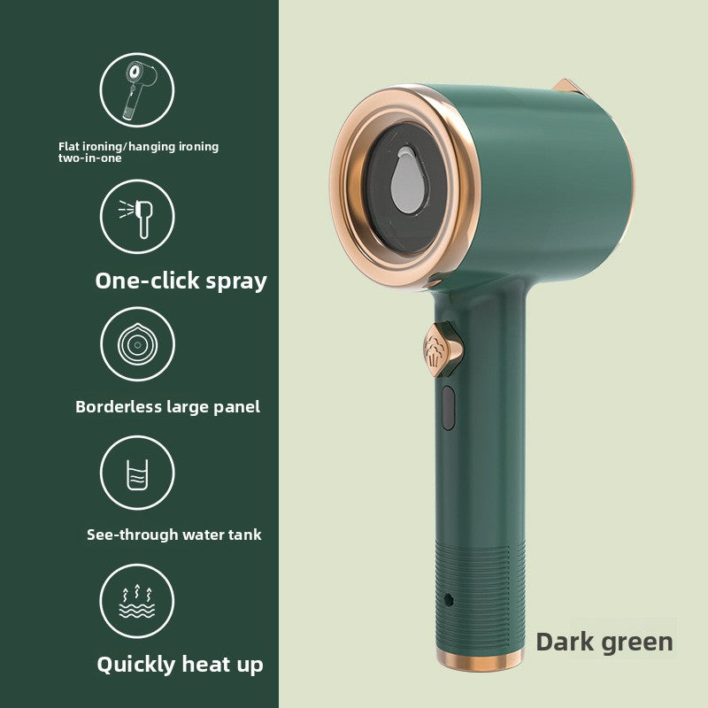 Travel Garment Steamer - Lightweight Handheld Steam Iron for Clothes, Curtains & Upholstery