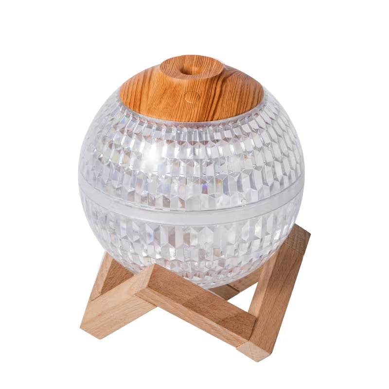 Household Bedroom Crystal Ball Humidifier Desktop – Atmosphere Night Light