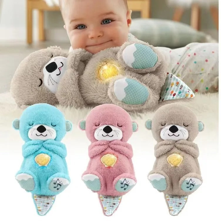 Baby Breathing Bear – Soothing Otter Plush Toy