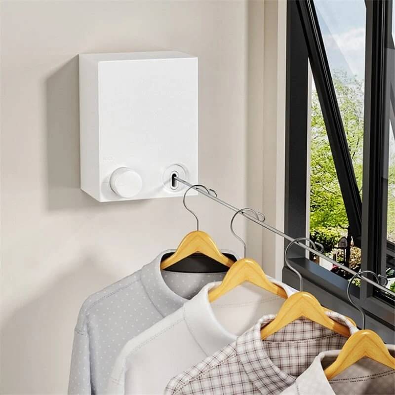 Telescopic Retractable Clothesline — Extendable 4.2M Drying Rope