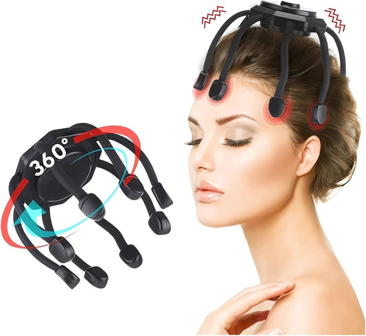 Scalp Massager – Electric Head Massager for Stress Relief & Relaxation