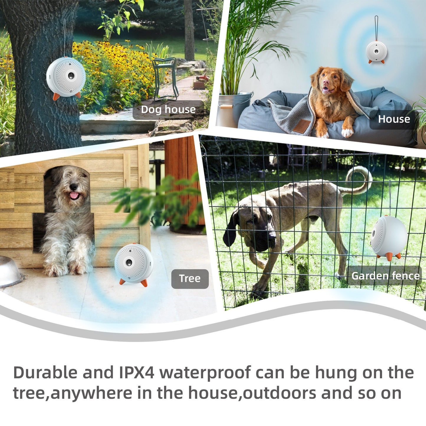 Ultrasonic Bark Stopper – USB Rechargeable Anti-Bark Device for Dogs