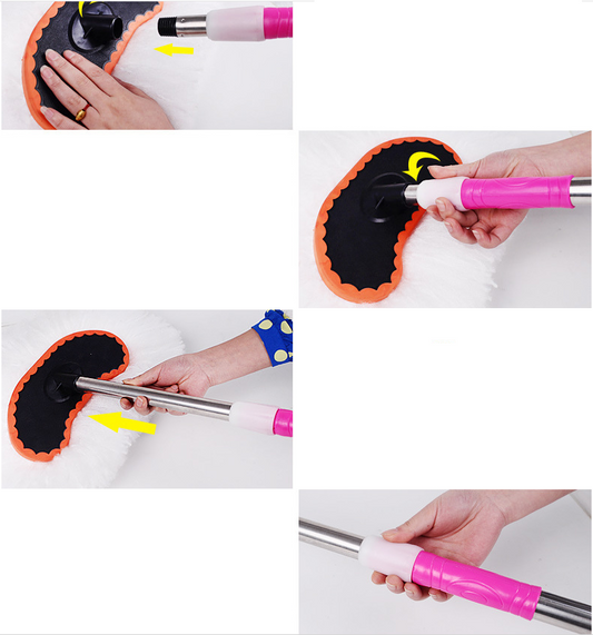 Car Wash Brush – Soft Microfiber Cleaning Brush 95cm & 125cm