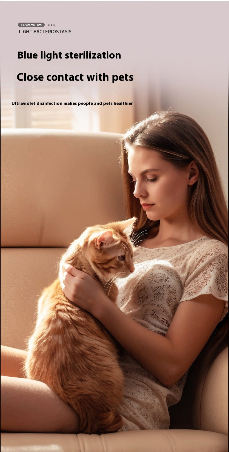 Pet UV Sterilization Spray Grooming Comb