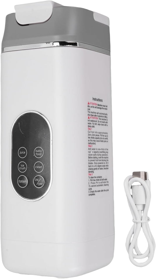 Portable Rechargeable Blender Bottle 420ML – Model HS-880
