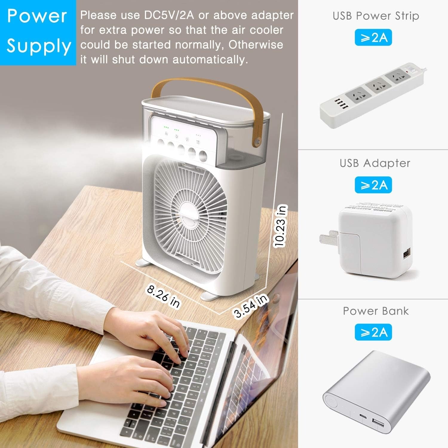 Cooling Fan With Ice