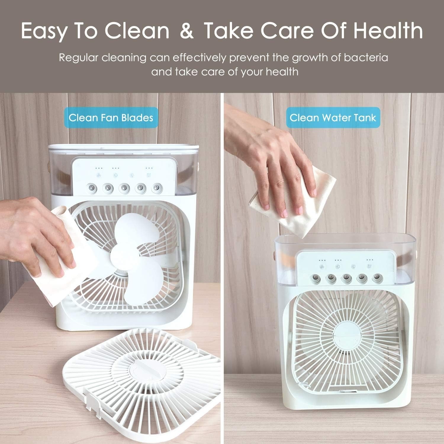 Cooling Fan With Ice