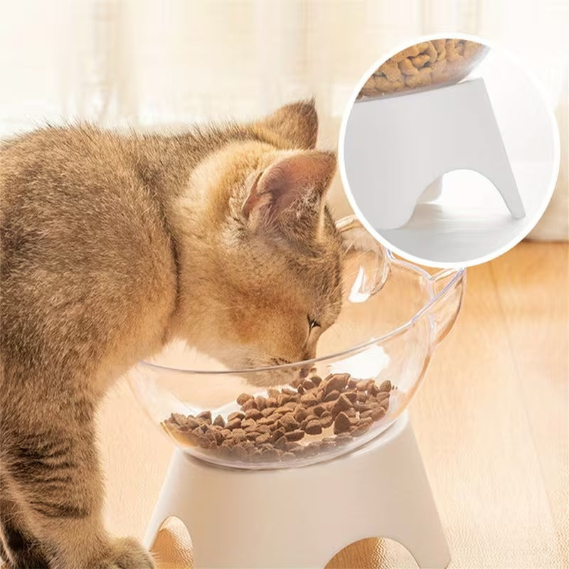 Non-Slip Elevated Pet Bowl for Cats & Dogs