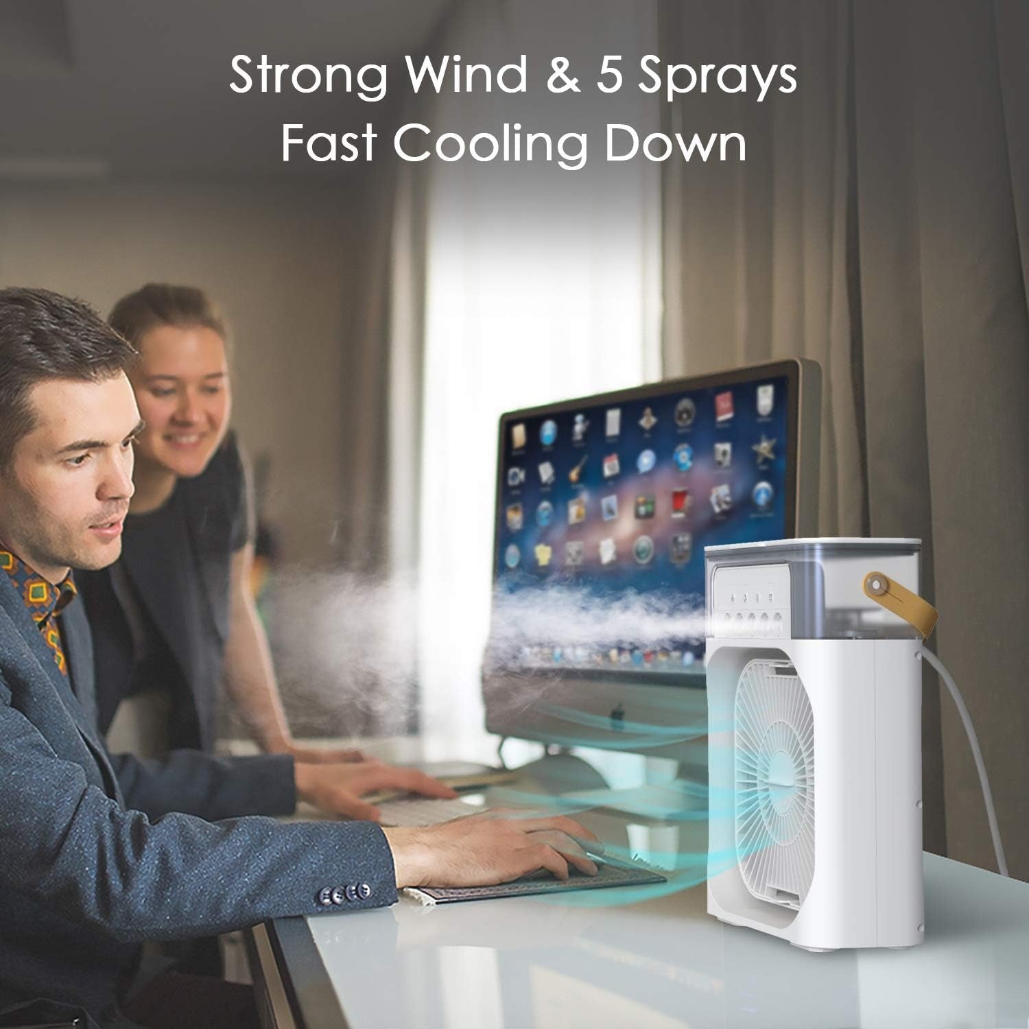 Cooling Fan With Ice