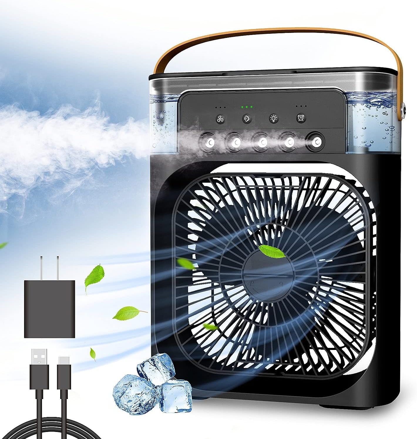 Cooling Fan With Ice