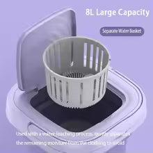Foldable Mini Laundry Machine – Portable Collapsible Washing Machine