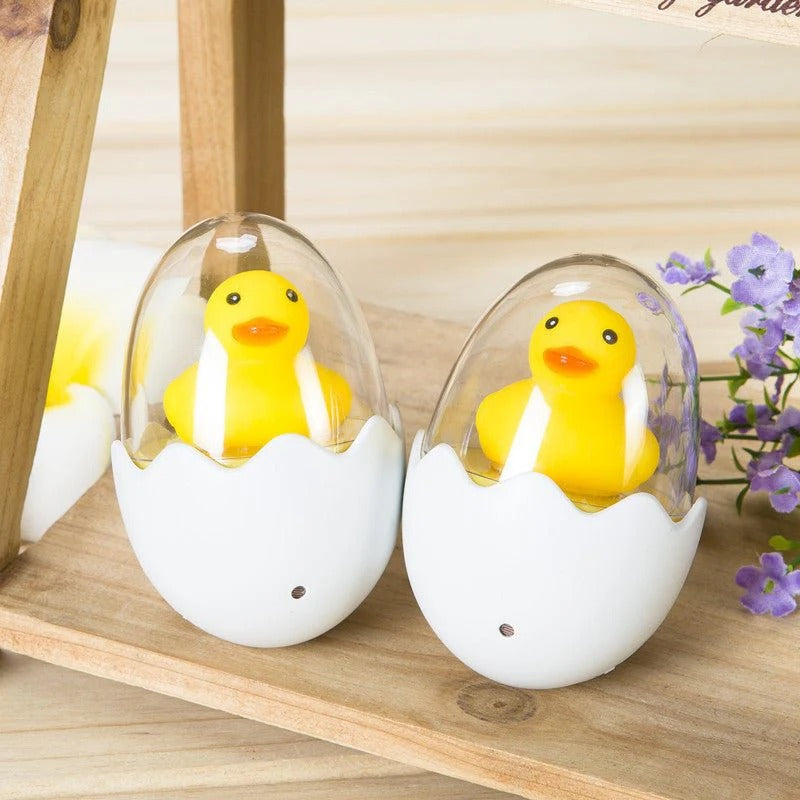 Duck Shape LED Sensor Night Light – Cute Auto Light Control Lamp for Kids & Home