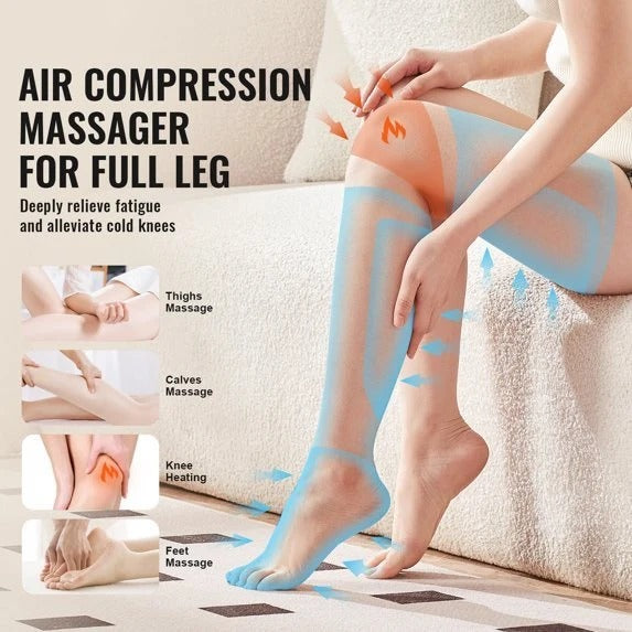 Air Compression Leg Massager | مدلك الساقين بالضغط الهوائي