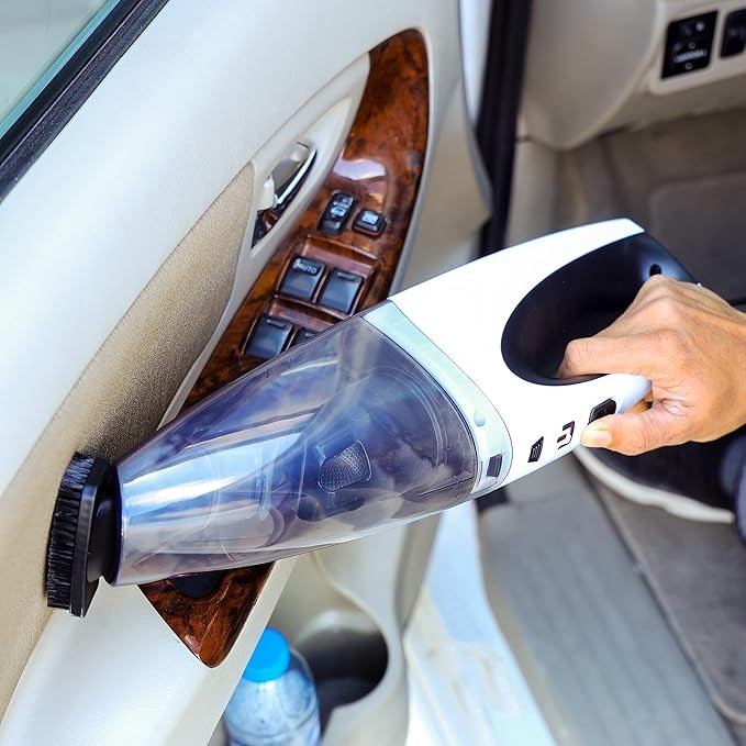 Handy Car Vacuum Cleaner – 1000W Portable Wet & Dry Vacuum with Multiple Attachments
