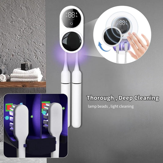 Double Automatic Sensing Toothbrush Disinfection Box