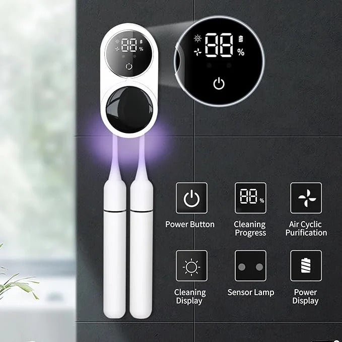 Double Automatic Sensing Toothbrush Disinfection Box