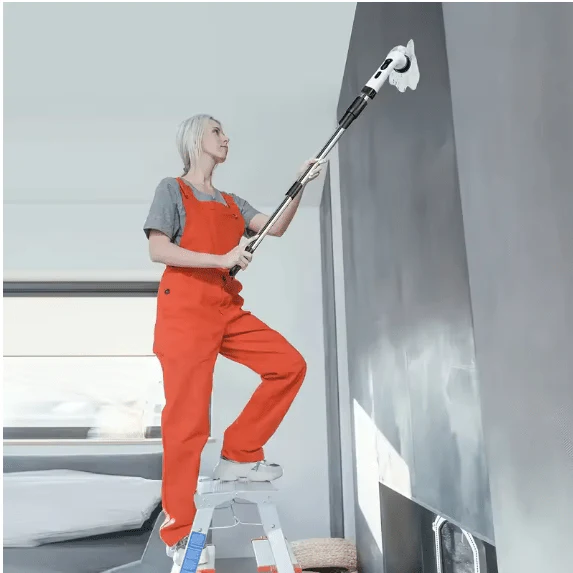Electric Cleaning Brush JY-6010 – Cordless Scrubber with 6 Brush Heads