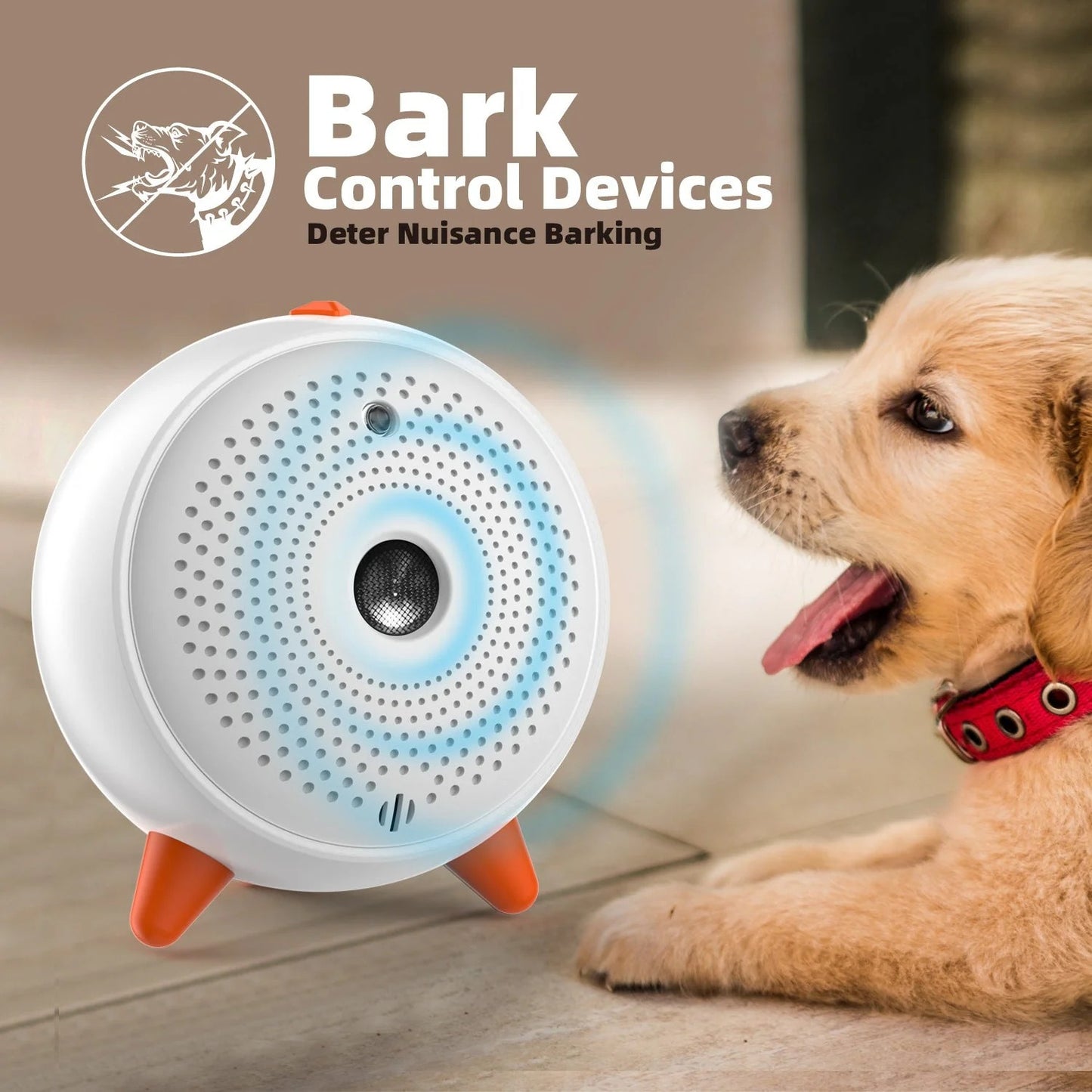 Ultrasonic Bark Stopper – USB Rechargeable Anti-Bark Device for Dogs