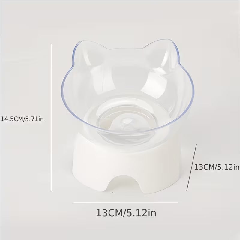 Non-Slip Elevated Pet Bowl for Cats & Dogs