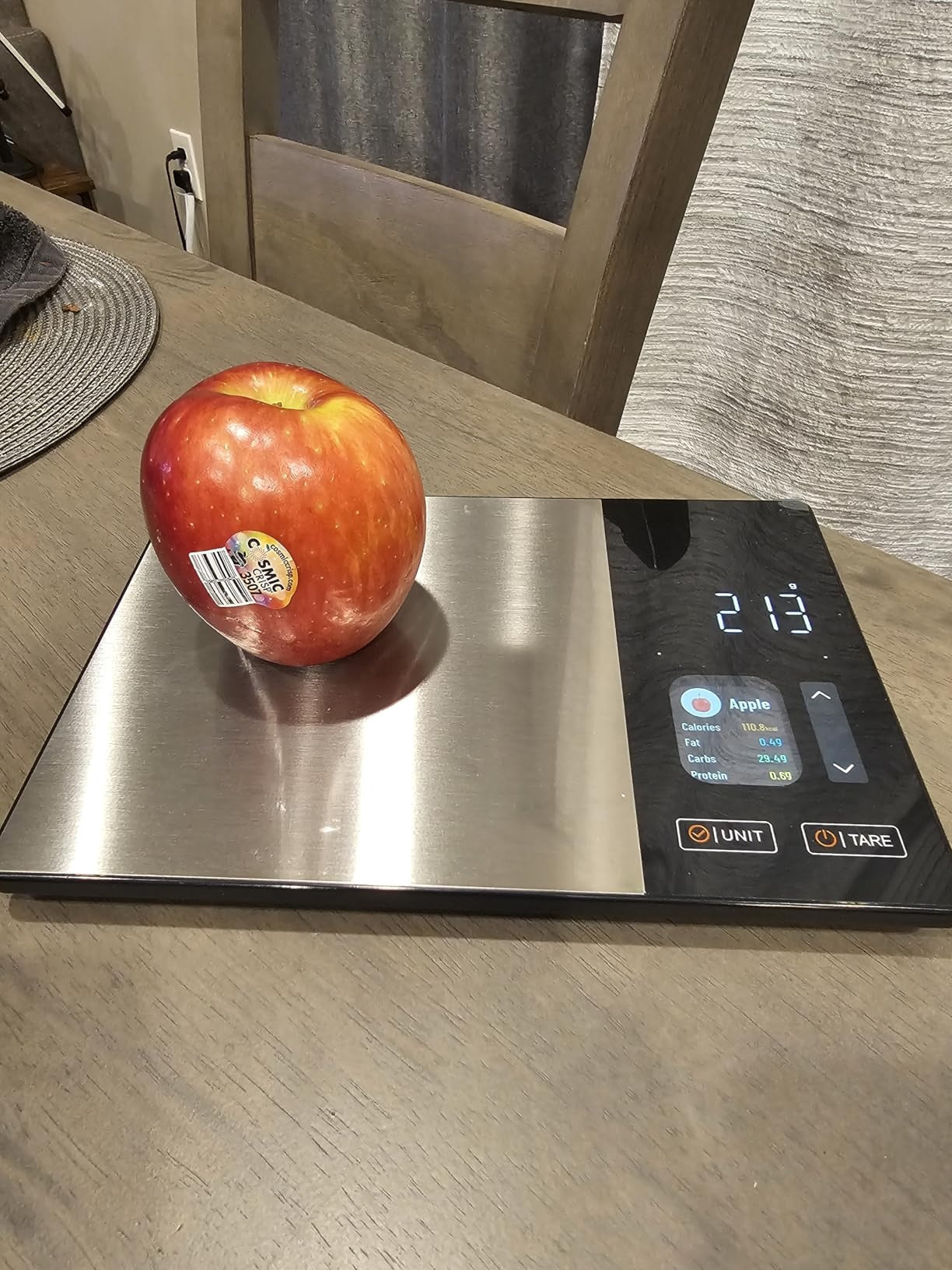 Smart Kitchen Scale – Bluetooth App, Calorie & Nutrition Tracker