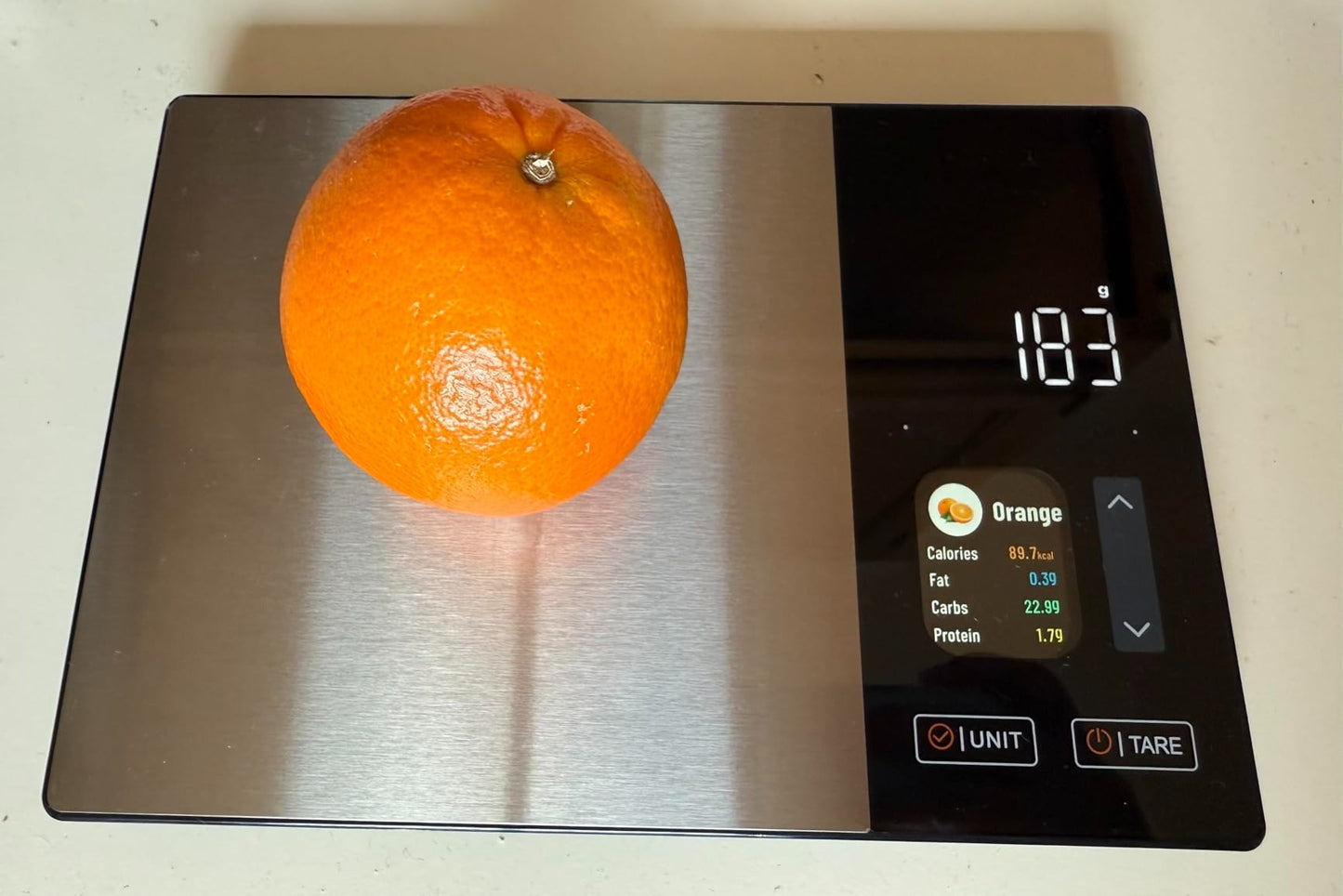 Smart Kitchen Scale – Bluetooth App, Calorie & Nutrition Tracker