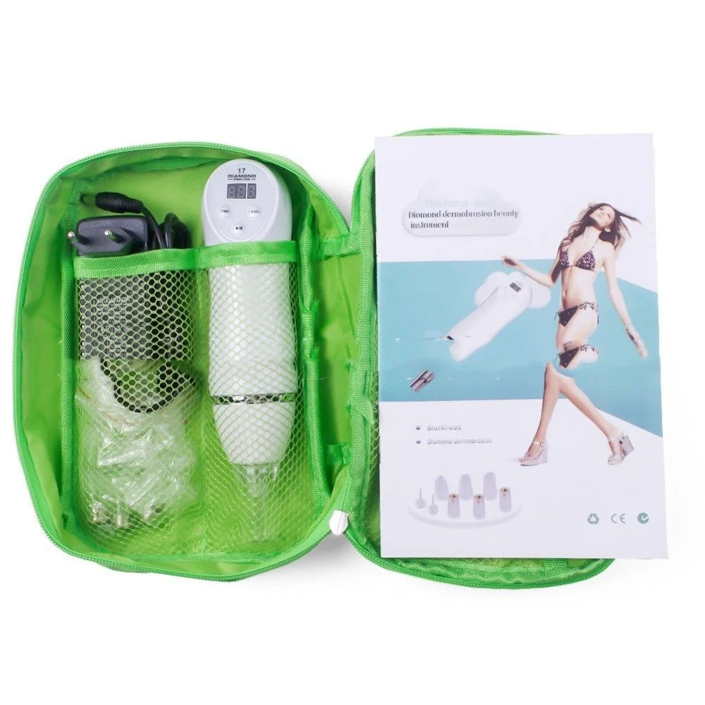Diamond Microdermabrasion Blackhead Remover — 10-in-1 Suction & Skin Renewal
