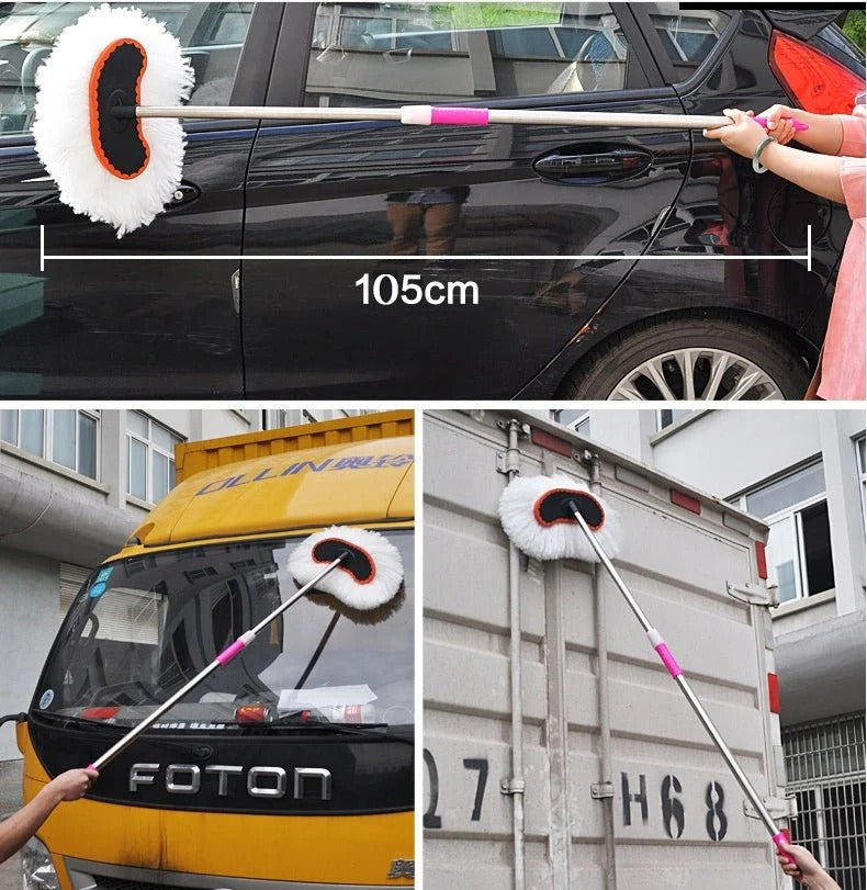 Car Wash Brush – Soft Microfiber Cleaning Brush 95cm & 125cm
