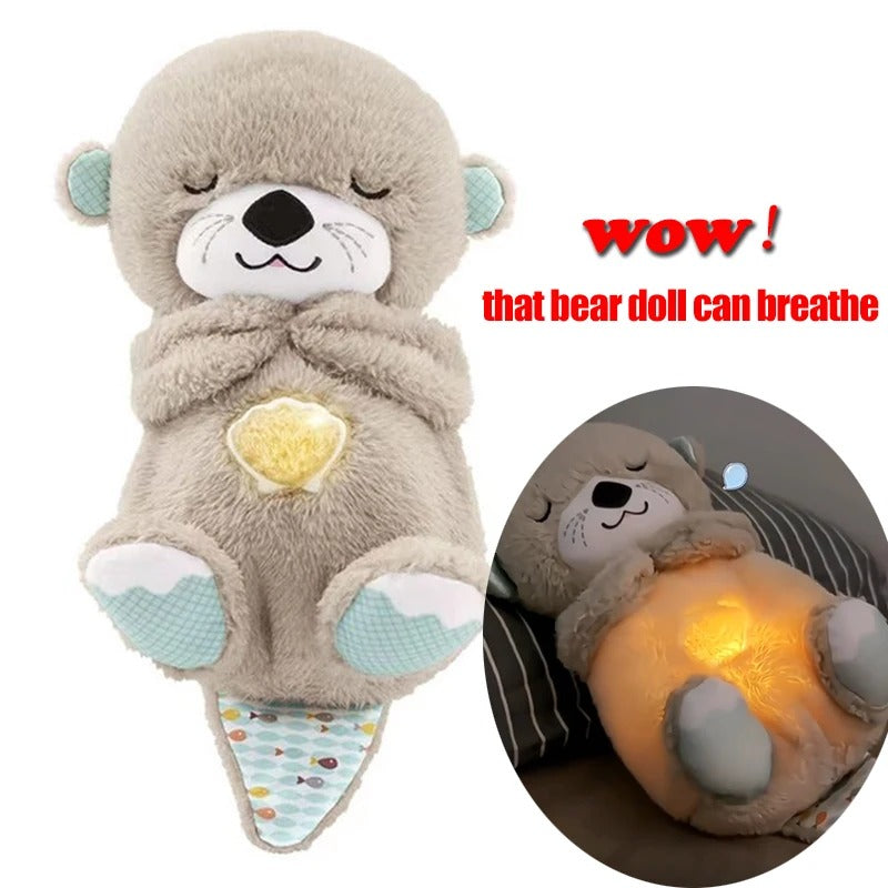 Baby Breathing Bear – Soothing Otter Plush Toy