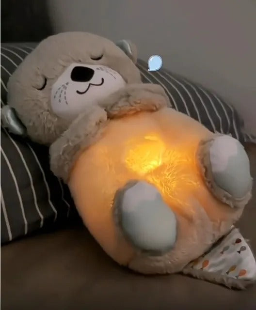 Baby Breathing Bear – Soothing Otter Plush Toy
