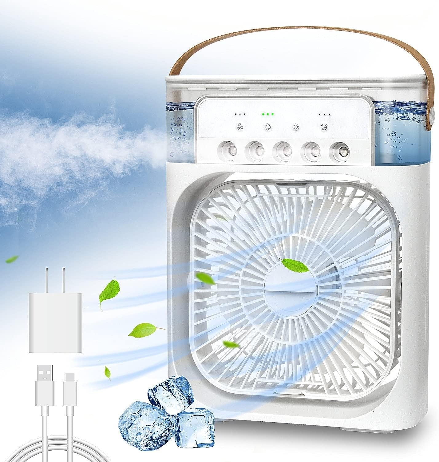Cooling Fan With Ice