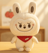 Labubu Cute Bunny Plush Toy – Soft Smiling Rabbit Doll