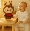 Labubu Cute Bunny Plush Toy – Soft Smiling Rabbit Doll