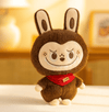 Labubu Cute Bunny Plush Toy – Soft Smiling Rabbit Doll