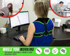 Magnetic Posture Corrector – Back Support Brace for Neck Hump and Pain Relief