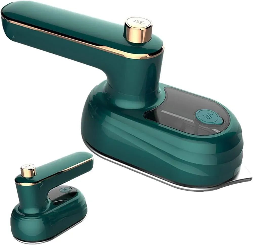 Mini Electric Iron – Portable Compact Iron with Porcelain Gold Hot Plate - Nexora storePersonalize your own text here