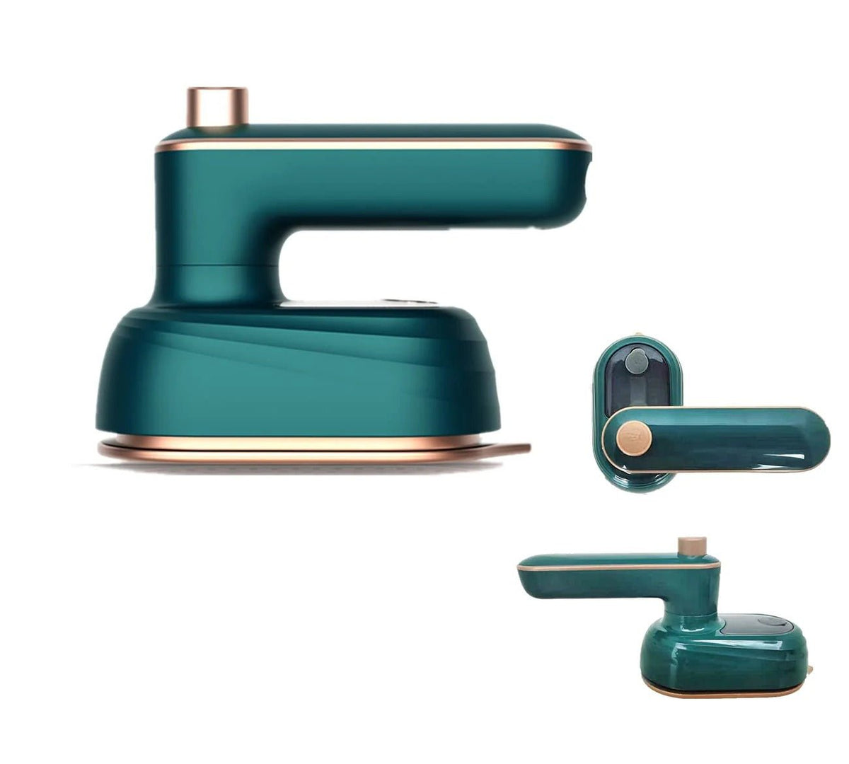 Mini Electric Iron – Portable Compact Iron with Porcelain Gold Hot Plate - Nexora storePersonalize your own text here