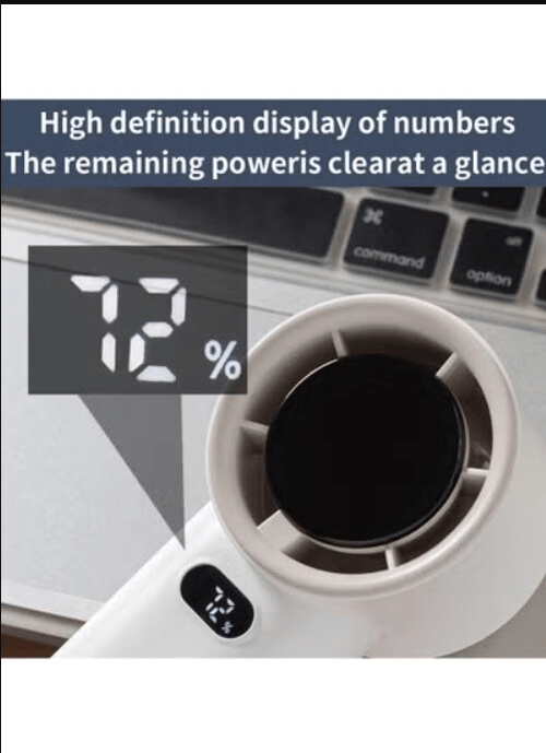 Portable Cooling Fan – Stay Cool Anywhere - Nexora storePersonalize your own text here