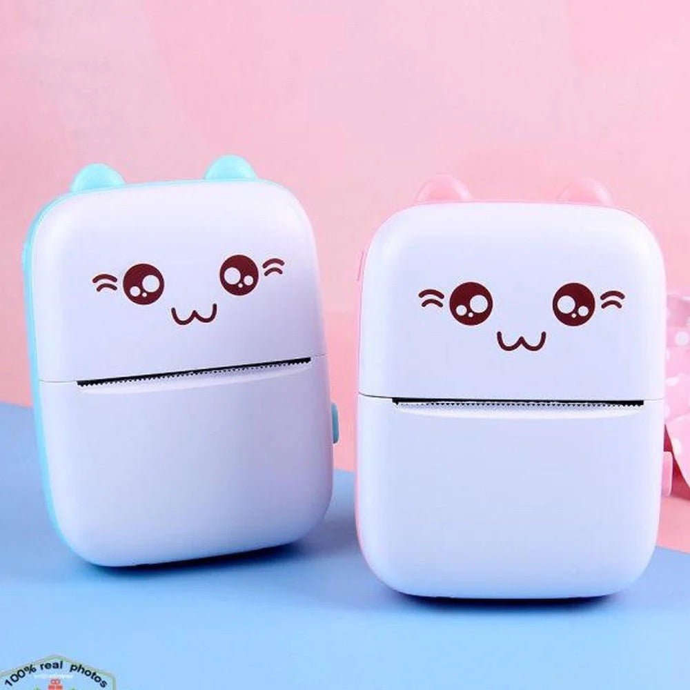 Portable Mini Pocket Printer – Wireless BT Thermal Printer, No Ink, 1000mAh - Nexora storePersonalize your own text here
