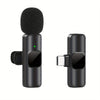 Wireless Lavalier Lapel Microphone – Plug & Play Clip Mic for iPhone & iPad